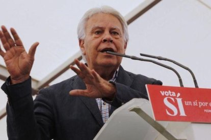 Felipe González.-AGUSTIN CATALAN