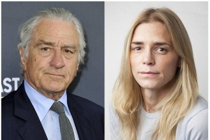Robert de Niro y Chase Robinson, actor y empleada enfrentados en los juzgados.-AP
