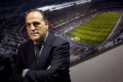 Javier Tebas, presidente de la Liga de Fútbol Profesional.-JOSÉ LUIS ROCA