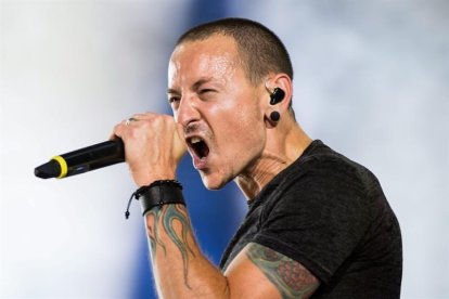 Chester Bennington, cantante de Linkin Park.-EFE