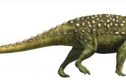 Reconstrucción artística de 'Struthiosaurius'.-