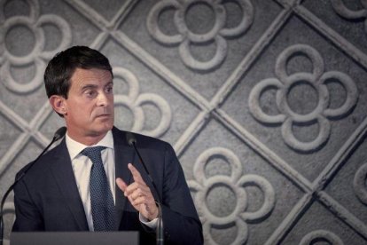 Manuel Valls en una foto de archivo.-EL PERIÓDICO