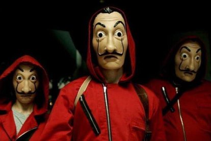 Imagen de la serie  La casa de papel, la principal producción audiovisual del año 2017. X-ACN / ANTENA 3