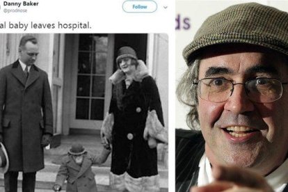 El locutor de la BBC Danny Baker.-AP / YUI MOK