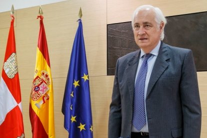 El presidente del Tribunal Superior de Justicia de Castilla y León (TSJCyL), José Luis Concepción. SANTI OTERO