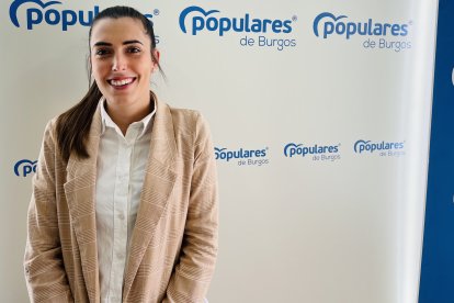 Andrea Ballesteros, en rueda de prensa