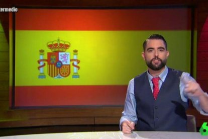 Dani Mateo en El Intermedio.-EL PERIÓDICO