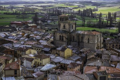 El casco urbano medieval de Peñaranda de Duero conserva gran parte de su patrimonio. ECB