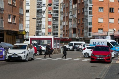 Imagen de la calle Roma, en Gamonal. TOMÁS ALONSO