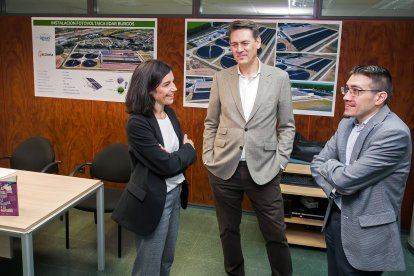 Mirian Fernández Lara, Antonio García Pastrana y Miguel Balbás. TOMÁS ALONSO