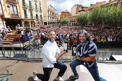 Imagen de la recién terminada Gran Fiesta de la Vendimia de Ribera del Duero