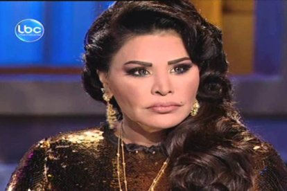 La cantante Ahlam.-