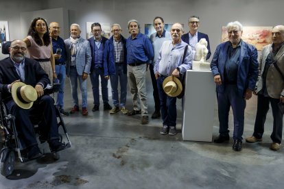 Los artistas se han unido a la Fundación Círculo para crear la exposición. SANTI OTERO