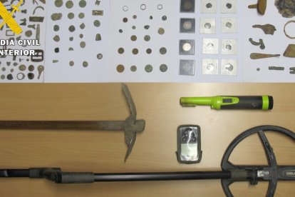 Objetos recuperados en Álava. GUARDIA CIVIL