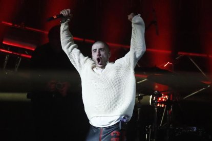 Husky, cantante de hip hop, uno de los más populares en Rusia.-ARTYOM GEODAKYAN / TASS