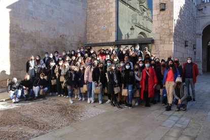 Recepción de los estudiantes internacionales en la Universidad de Burgos. ECB