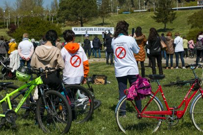 Una de las últimas movilizaciones de la Plataforma por la Sanidad Pública para recuperar el uso del Divino Valles. TOMÁS ALONSO