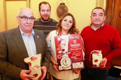 Presentación de la feria de la alubia roja de Ibeas de Juarros. TOMÁS ALONSO