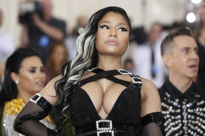 La rapera Nicki Minaj, en la gala Met del 2016.-AGENCIAS