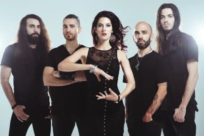 La banda italiana Temperance, nuevo fichaje del Zurbarán Rock 2023. TEMPERANCE