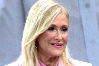 La expresidenta madrileña Cristina Cifuentes.-