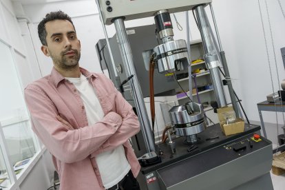 Andrés Díaz es el coordinador del proyecto Hydrostress. SANTI OTERO