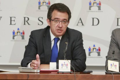 Alfonso Murillo, rector de la UBU.-RAÚL G. OCHOA