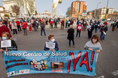 Manifestación por el nuevo centro de salud de García Lorca. SANTI OTERO