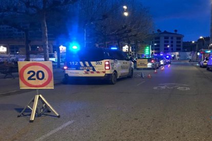 El control se ubicó al final de Reyes Católicos en la esquina con la plaza de España. ECB