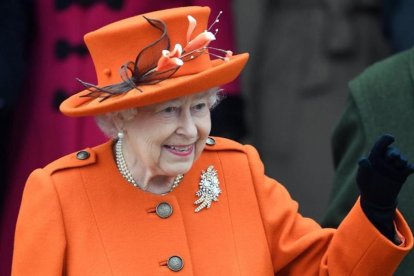 La reina Isabel II, el día de Navidad.-/ STRINGER