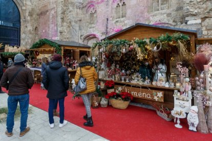 El año pasado la feria se celebró en el Monasterio de San Juan. SANTI OTERO