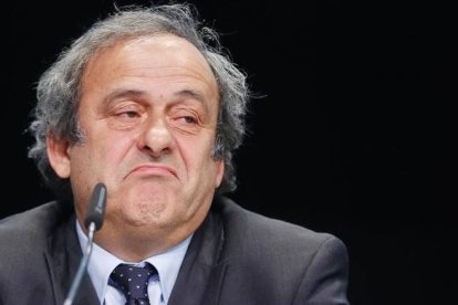 Michael Platini, este jueves en Zúrich.-Foto:   AP / MICHAEL PROBST