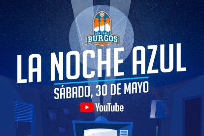 Cartel de la Noche Azul. SPB
