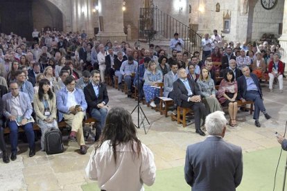 Imagen del congreso de ayer en Villahoz.-ICAL