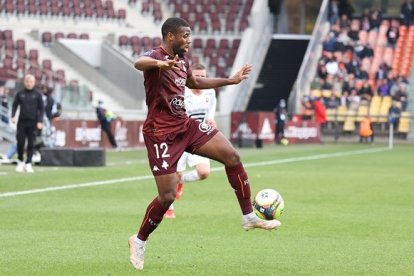 Tchimbembé, con el Metz. FC METZ