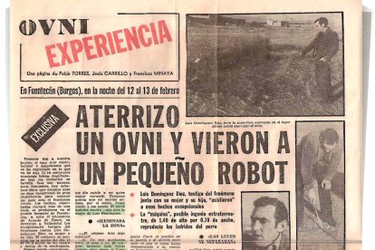 El periódico Pueblo cubrió en primicia la noticia del avistamiento en febrero de 1981. ECB