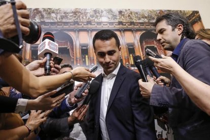 El viceprimer ministro italiano, Luigi Di Maio.-FABIO FRUSTACI (EFE)