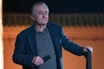 Robert De Niro, en el Festival de Marrakech, donde ha sido premiado.-EFE / EPA / JALAL MORCHIDI