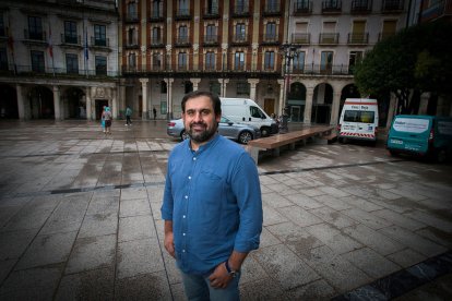 El viceportavoz del PP en el Ayuntamiento de Burgos, Jorge Berzosa. TOMÁS ALONSO