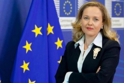 La coruñesa Nadia Calviño, ministra de Economía.-PERIODICO