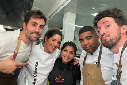 Tanto David Izquierdo como David Mota y Sandra Chicote han dado un nuevo giro a la gastronomía arandina más vanguardista