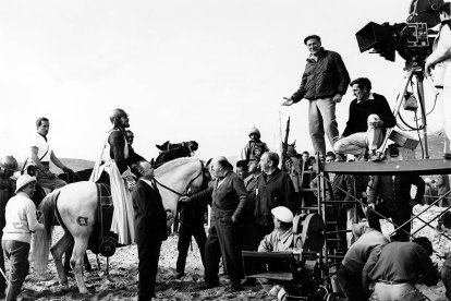 Rodaje de la película 'El Cid' en las playas de Peñíscola. NOTORIOUS EDICIONES