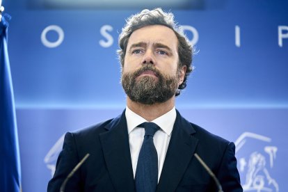 El portavoz de Vox en el Congreso de los Diputados, Iván Espinosa de los Monteros.- E. PRESS