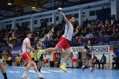 Un tiro a puerta. BALONMANO BURGOS