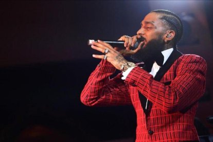Nipsey Hussle.-GETTY / MATT WINKELMEYER