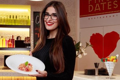 La camarera de 'First dates' Lidia Torrent.-ROBERTO GARVER