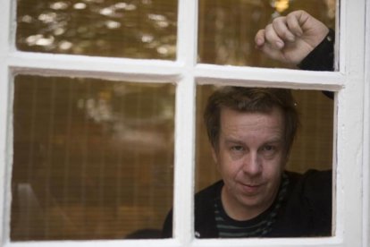 Kevin Barry, en la librería La Central.-ALBERT BERTRAN