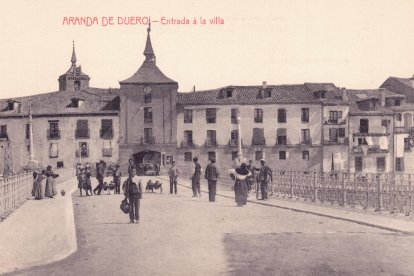 El puente hacia 1920