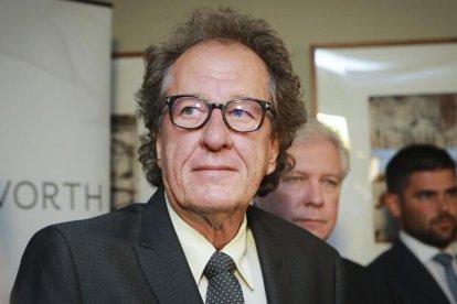 Geoffrey Rush, este viernes en Melbourne.-EFE / WAYNE TAYLOR