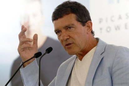 Antonio Banderas, en la presentación de la gala Starlite.-EUROPA PRESS